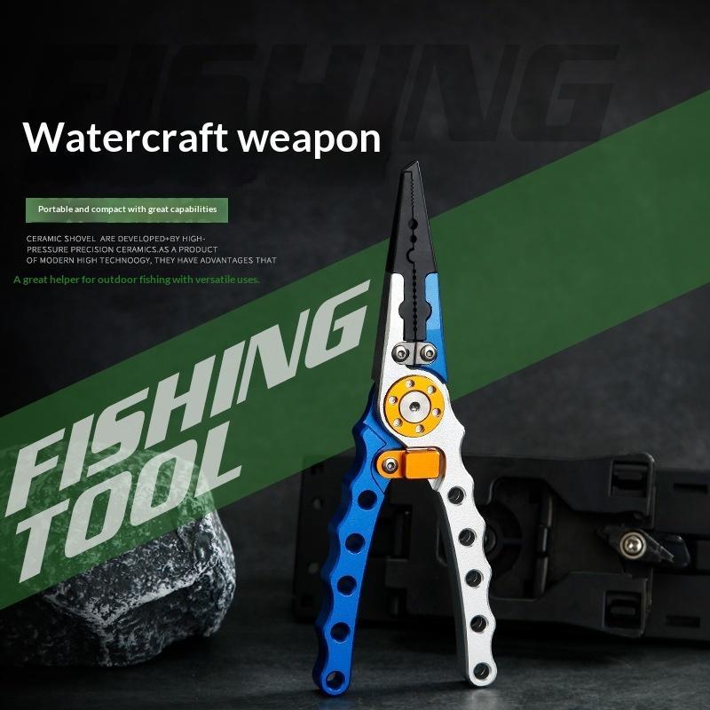 Fishing Hook Remover - Alüminyum Alaşımlı Balıkçı Pensesi Ergonomik Kaymaz