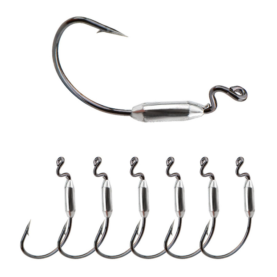 5 adet Yumuşak Solucan Yemi 1/ - Fishing Hook Offset incelemesi ve fiyatı