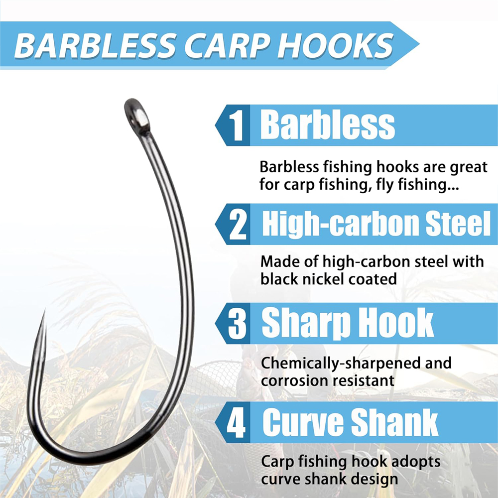 180 adet Barbless balıkçılık k - Fishing Hook Barbless incelemesi ve fiyatı