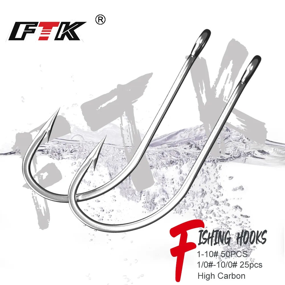 FTK Balıkçılık Kancaları 1-10  - Fishing Hook Offset incelemesi ve fiyatı